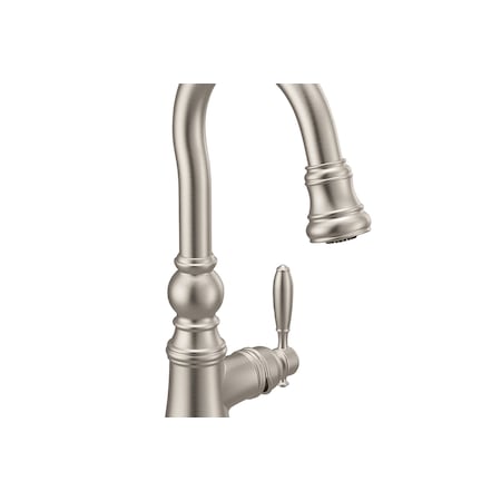 One-Handle Pulldown Bar Faucet Spot Resist Stainless